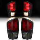 MAYELLO Smoked Tail Lights w/bulbs Fit for 2016-2023 Toyota Tacoma Trucks, Plug & Play Replacment Rear Lamps