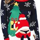 Tipsy Elves Ugly Christmas Sweaters for Women - Funny Festive Womens Christmas Sweaters - Cute Winter Holiday Outfit 2XL