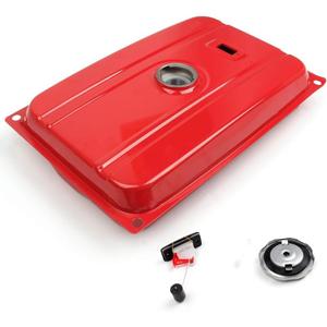 Generator Gas Fuel Tank 5 Gallons / 18.9 Liters Universal Generator Gas Tank with Valve Petcock Filter for EC2500