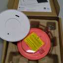 Kidde Smoke Detector, 10-Year Battery Powered, with LED Status Lights, 85 dB Alarm, 5-inches, 20SD10, 1 Pack