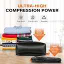 3 Pack with Vacuum Bag Travel for Suitcase, 20L Overpack Vacuum Bags w/Pump