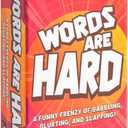 Words are Hard - Party Games - Family Card Games - for Kids 8 and up - for Adults - Family Game Night - Travel Game - Laugh Out Loud