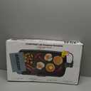 Chefman XL Electric Griddle with Removable Temperature Control, Immersible Flat Top Grill, Burger, Eggs, Pancake Griddle, Nonstick Extra Large Cooking Surface, Slide Out Drip Tray, 10 x 20 Inch