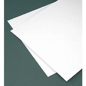 11x17 x 0.040" Thick White High Impact Polystyrene (Hips) Plastic Sheet - SIBE-R-Plastic Supply 60 Pcs