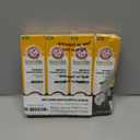 ARM & HAMMER Essentials Fluoride-Free Toothpaste, Whitening + Activated Charcoal Toothpaste, 4 Pack of 4.3oz Tubes, Clean Mint, 100% Natural Baking Soda