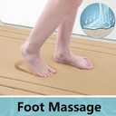 Arotive Memory Foam Bathroom Rug Mat 30x20, Ultra Soft and Absorbent Bath Mat, Machine Wash Dry, Comfortable Bath Rug Carpet for Bathroom Floor, Tub and Shower, Beige