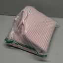 Cotton Rope Laundry Basket Hamper for Girls Kids Baby Nursery Hamper Bin Woven Blanket Basket for Living Room cute baby laundry basket Storage Basket for Nursery Toy Storage Bin&Box(Pink) (60L)