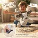 Kids AI Talking Dog Plush Toy, AI-Powered Interactive Stuffed Animal, Educational & Emotional Companion, Parental APP Monitoring, Multi-Language Real-Time Voice Toy for Kids Age 3+ Plush Toy-ai Core