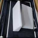 Sleeper Sofa Couch Bed, Convertible Sofa Bed with Armrests, Sectional Sofa with Storage Seat U Shaped Sectional Couch with Reversible Chaise for Living Room Apartment Bedroom Office (White)