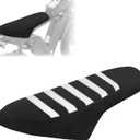 VANEST Non-Slip Seat Cover Compatible with Ridstar Q20/Q20 Pro Lite EBike, Electric Bike Soft Seat Cover, Elastic Band Design, No Tool Install, Waterproof (White)