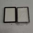 Solid Wood Photo Frame Stand Rustic Picture Frame for Desk Unfinished Desktop Decor 2 Pack