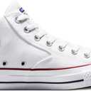 Converse Unisex Adult Chuck Taylor All Star Malden Street, White/Red/Blue, 9.5 Womens/7.5 Mens