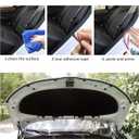 2 x RACOONA 33 Feet Weather Stripping,Rubber Seal Strip,Car Accessories Self Adhesive 5-Hole Car Door Seal Strip,Automotive Weather Stripping,Universal Auto Weatherstrip,Fit for Cars,Trucks,RVs,Boats