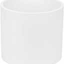 6" PVC Pipe Coupling Adapter Pipe Fittings (Socket x Socket) Contractor Pack Schedule 40 Heavy Duty 6 Inch PVC Slip Socket Connectors for DIY PVC Shelf Garden Support Structure, White