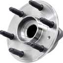 Front or Rear Wheel Bearing Hub Assembly 513277 w/ABS 6 Lug Compatible with 08-17 Buick Enclave, 09-17 Chevy Traverse, 07-16 GMC Acadia, 07-10 Saturn Outlook Hub Bearing Assembly (1pc)