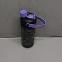 18 oz Insulated Water Bottle for Kids: Glow-in-the-Dark, 2-in-1 Straw Spout Lid, Leakproof, BPA-Free, Keep Cold 24H, Stainless Steel Cup with Carrier Bag for Party, Holiday, Gift (Luminous Souls)