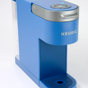 Keurig K-Slim Single Serve K-Cup Pod Coffee Maker, Multistream Technology, 3 Brew Sizes, Slim and Sleek Design, 46oz Removable Reservoir, Blue 