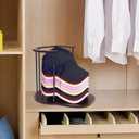 SNOWSTAR Hat Storage for Baseball Caps, Wood & Metal Hat Organizer Holder Display Stand for At Least 15 Hats,Space-Saving Baseball Cap Storage for Desk, Closet,Bedroom,Entryway.