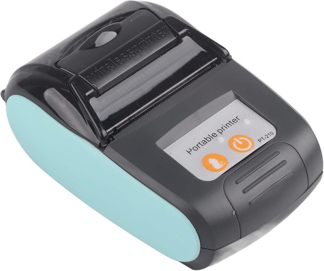 Portable Receipt Printer, Bluetooth Thermal Printer with High Speed USB, Supports Bluetooth 4.0 Smartphone Tablet