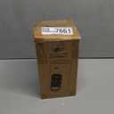 DREO Milk Frother, 8-in-1 Electric Stainless Steel Frother for Latte Art Microfoam and Coffee, 9oz/270ml Warm and Cold Foam Automatic Frothers, LED, Easy to Clean (Midnight Black)