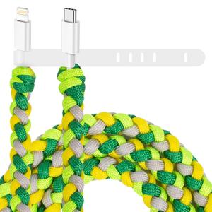 Kavie USB C to Cable 3.3 FT Paracord Braided Fast Charger Cable Type C Charging Cables Compatible iPhone 14 13 13 Pro Max 12 12 Pro Max 11 XS XR X 8