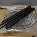 Trellis for Climbing Plants Outdoor, 73inch Tall Plants Trellis Support Metal Garden Trellis for Vegetables Flowers Plants Vine Support (1 pcs, Black)