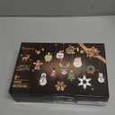 Nubee Christmas Ornaments Building Kit, Christmas Tree, Wreath, Santa, Snowman, Gingerbread, Reindeer, Nutcrackers, Snowflake 13-in-1. Stocking Stuffers Decor Toys Gifts for Boys Girls Kids.