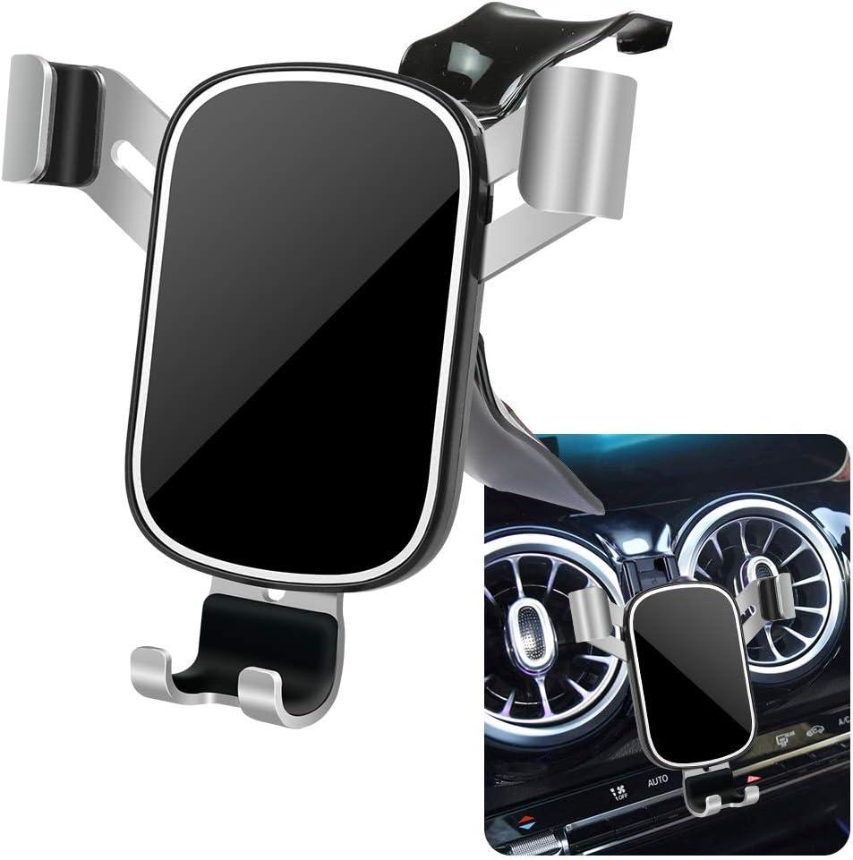 LUNQIN Car Phone Holder for Mercedes Benz GLB-Class 2020 2021 2022 2023 2024 2025 GLB250 AMG 35 4Matic and Benz EQB 2022-2025 250+ 300 350 Auto Accessories Cell Phones Mount Cellphone Mobile Cradle