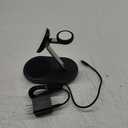 Qi2 3-in-1 Wireless Charging Station, 15W Fast Qi2 Certified Charger, Magnetic Charging Stand for iPhone16/15/14/13 Apple Watch S9 AirPods Multiple Devices with 30W Adapter Included