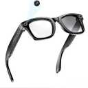 AI Smart Glasses with 4K Camera/Video Recording/Bluetooth for Men & Women/Hands-Free Recording Glasses with Audio, AI-Powered Wearable Tech/First-Person Camera/Travel/Bussiness/Sports/Drive