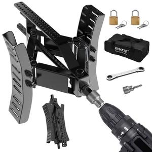 Amazon.com: RVMATE RV Wheel Chock Stabilizer with Rotatable Sides for RV Travel Trailer Tires, for Locking Tandem Wheels When Parked on Uneven Surfaces, Silver 2 Pack : Automotive