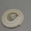 5.5FT Floor Cord Cover, Beige Soft Cable Cover Floor, Large Size Extension Cord Covers for Floor, Power Cord Protector Floor Wire Cover - Cord Channel Diameter: 0.7" (W) x 0.4" (H)