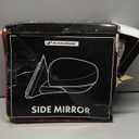 A-Premium Driver Side Power Door Mirror - Compatible with Dodge Grand Caravan & Chrysler Town & Country, 2008-2010 - Heated Manual Folding Black Smooth Outside Rear View Mirror - Replace# 5113331AA