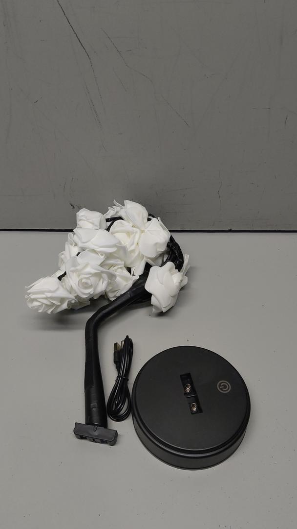 24 LED Roses Flower Tree Lights RGB 17 Color Lamp Mother's Day Night Light Home Christmas Wedding Decoration