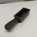 25 oz Loaf Ingot Cast Iron Ingot Mold for Melting Casting Refining Gold Silver Aluminum Copper Brass