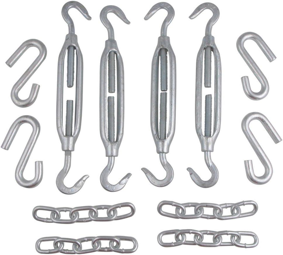 CR Brophy Machine Works TDHP Tie-Down Hardware Package, silver