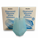 Wine2Go Diamond Silicone Glasses 9oz Pack of 2