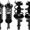 SCITOO Front and Rear Pair Strut & Spring Complete Assembly Compatible with 2013-2017 for Honda for Accord Complete Struts 172984 172971 172970