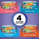 Purina Friskies Pate Wet Cat Food Variety Pack Seafood and Chicken Pate Favorites 40ct VP - (Pack of 40) 5.5 oz. Cans