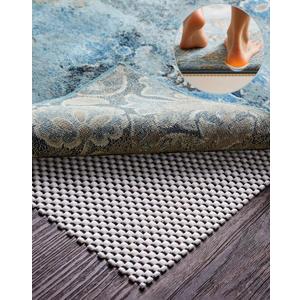 Veken Rug Gripper Pad for Hardwood Floors, Thick Cushion Non Slip Rug Pads for Area Rugs, Rug Grippers for Tile Floors, Under Carpet Anti Skid Mat, Keep Your Rugs Safe and in Place, 2x3 Ft (White)