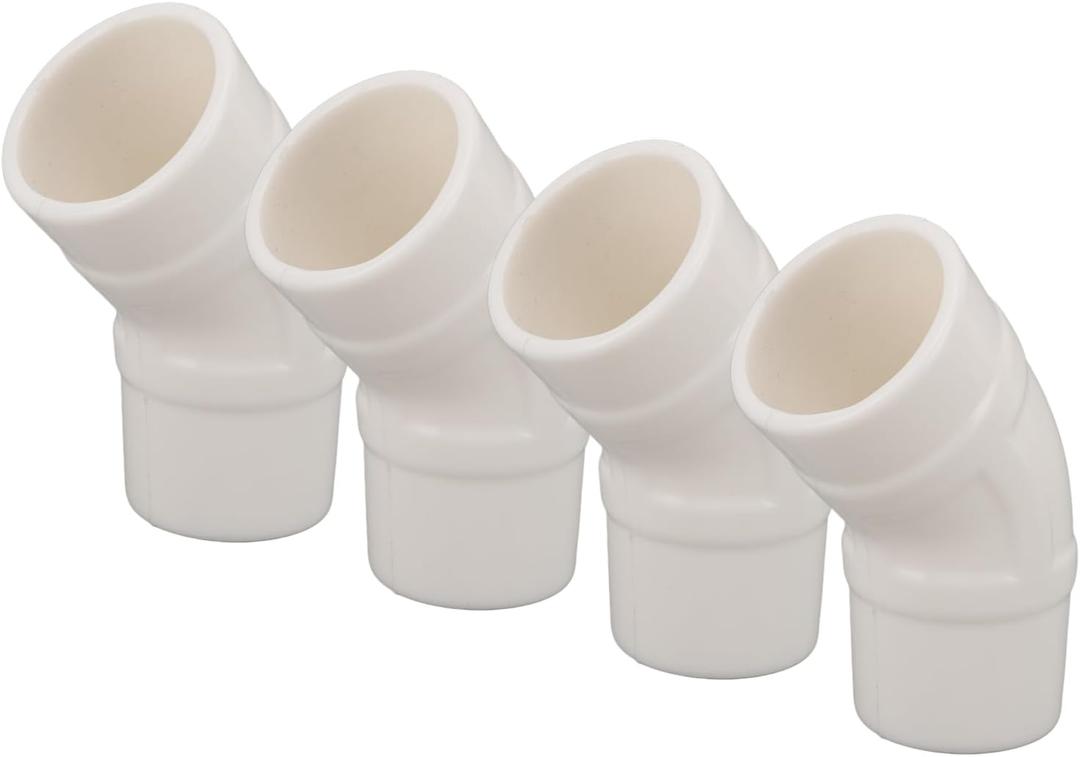 Fdit 4 PCS Pool Cleaner 45 Degree Elbow, Silicone Pool Accessory W70244 Replacement for G2 G3 G4 Fdit 4 PCS Pool Cleaner 45 Degree Elbow, Silicone Pool Accessory W70244 Replacement for G2 G3 G4