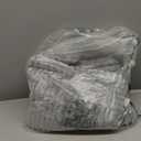 Bedsure GentleSoft Blankets Queen Size for Bed - Cozy Soft Blankets for Women, Cute Large Fleece Throws for Girls, Light Grey, 90x90 Inches