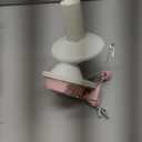 DUPDMKIN Yarn Winder, Hand Operated Yarn Winder for Crocheting, Manual Wool Winder Holder for Fiber and String Balls (Pink)