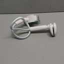 Lamicall Gooseneck Phone Holder Bed - [Nylon Braided] Flexible Arm, Overall Length 38inch, 360 Adjustable Clamp Clip, Overhead Cell Phone Mount Stand for Bed, Blue White