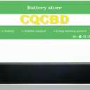 CQCQ PR08 Battery for HP Probook 4730s 4740s Series Laptop HSTNN-IB2S HSTNN-LB2S HSTNN-I98C-7 633734-141 633734-151 633734-421 633807-001 (8Cell 14.4V 75Wh/5200mAh)