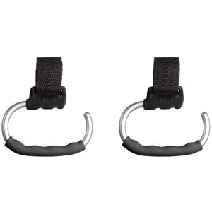 OXO Tot Handy Stroller Hook, Grey (2 Count (Pack of 1)) OXO Tot Handy Stroller Hook, Grey (2 Count (Pack of 1))