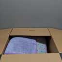 DweIke 4x6 Purple Area Rugs for Bedroom, Super Soft Living Room Rug, Thickened Memory-Foam Throw Carpet, Non-Slip and Washable Carpets for Kids Boys Girls Room Dorm Nursery Home Decor