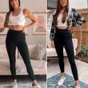 baleaf Women's Leggings with Pockets Tummy Control Workout High Waisted Athletic 7/8 Ultra Soft Gym Yoga Ankle Pants