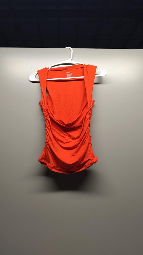 QINSEN Women's Square Neck Sleeveless Double-Layer Tank Tops Basic Tight T Shirts
(M)