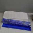 4Pack Mahjong Racks with PushersAcrylic Clear Mahjong Racks Acrylic Mahjong Rack with Pusher for Beginners(Dark Blue)